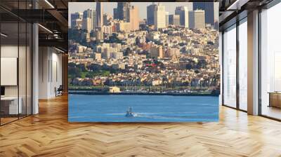 View on San Francisco downtow. Wall mural