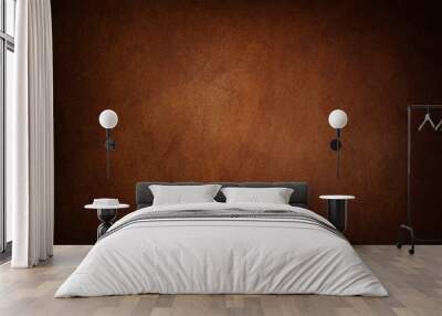 abstract brown leather texture may used as background Wall mural