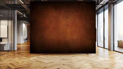 abstract brown leather texture may used as background Wall mural