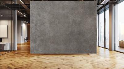 concrete grey wall texture may used as background Wall mural