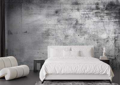 old, grunge metal background Wall mural