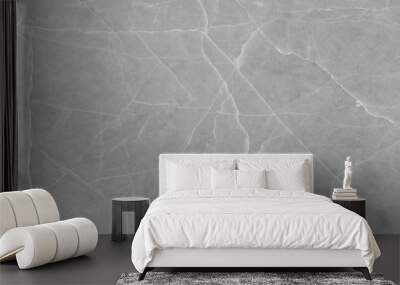 gray marble texture stone background. Wall mural