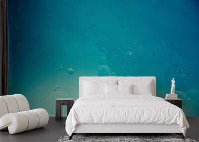 Aceite en agua Wall mural