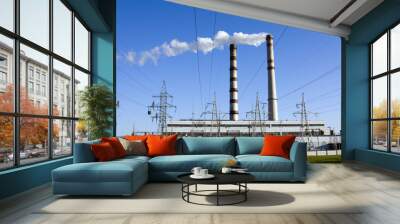 power station Wall mural