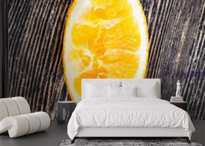 ripe orange Wall mural