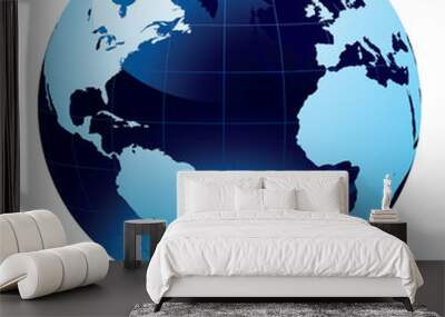 World Globe Wall mural