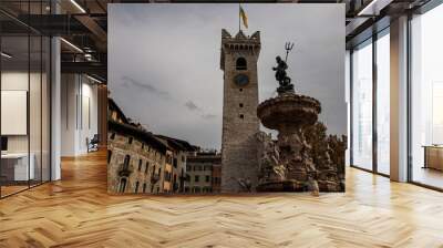 piazza del campo city Wall mural