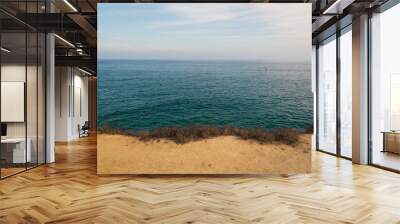 Tarragona coastline in Spain nobody Wall mural