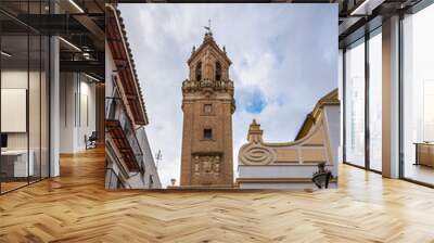 Church of St Andrew, Iglesia de San Andres in Cordoba, Andalusia, Spain Wall mural