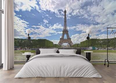 paris - the eiffel tower Wall mural