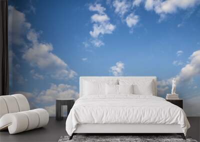 Sky with clouds Wall mural