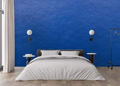 blue leather background Wall mural