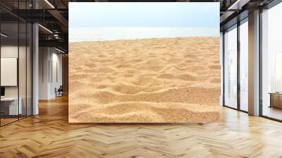 sand beach Wall mural