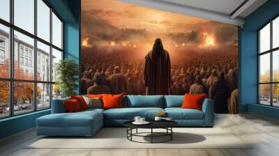 Revelation of Jesus Christ, new testament, religion of christianity Wall mural