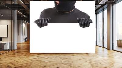 thief with banner Wall mural