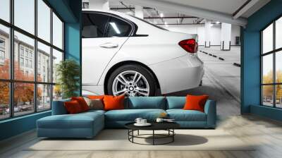 Luxury Car on the Move Wall mural