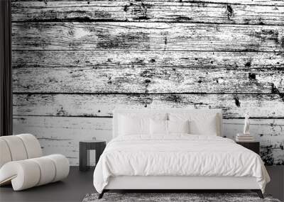 Distressed Wood Grain Texture Wall mural