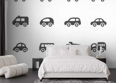 transportation and vehicle icon set 2,vector eps10 Wall mural