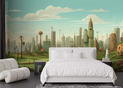 Childbook illustration fantasy adventure Wall mural