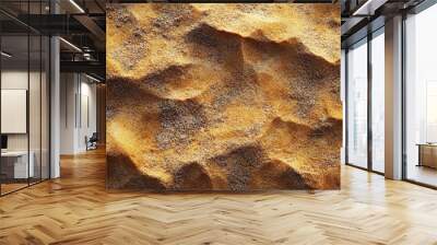 Textured surface resembling sandy terrain or rock formations. Wall mural