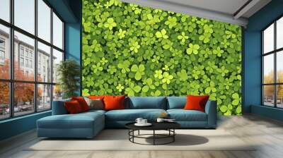 2D seamless grass texture Wall mural