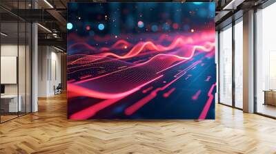 Abstract digital data stream illustration

Russian: Абстрактная иллюстрация потока данных Wall mural