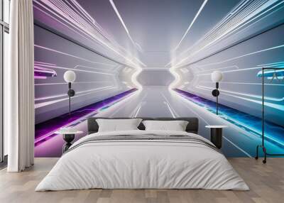 speed motion blur Wall mural