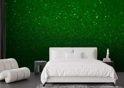 green glitter texture abstract background Wall mural