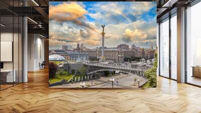 Independence Monument in Kyiv Wall mural