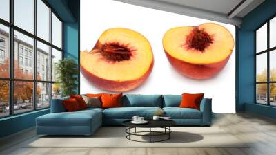 Peach cut on two parts Wall mural