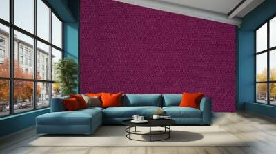 wine color cloth textured background Wall mural