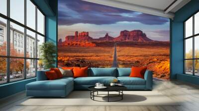 American wild nature Wall mural