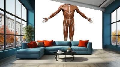 Muscle man Wall mural