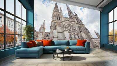 Saint Andre Catholic Cathedral in Bordeaux France Wall mural