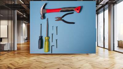  Tools to do the job Wall mural