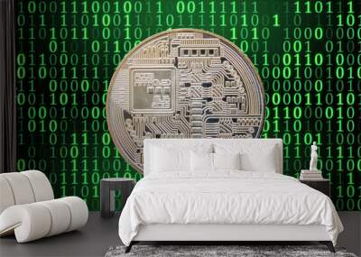 Crypto currency Wall mural