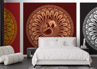 Sri Lankan Traditional illustration Art Wall mural