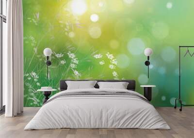 vector nature background. Wall mural