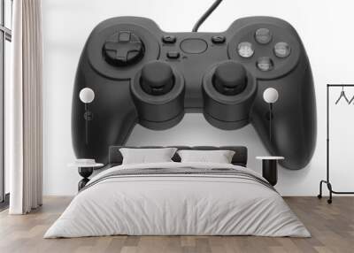 Game pad on white background Wall mural