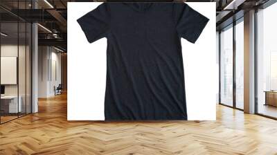 Black Blank Tee Shirt Wall mural