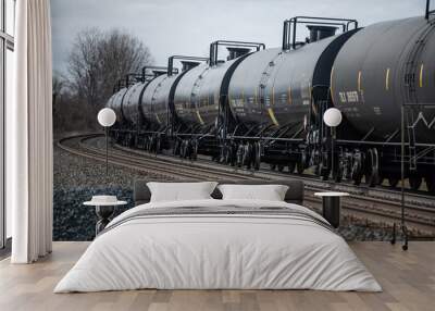 Tanker Train Wall mural