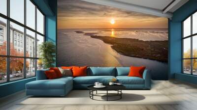 Texas Gulf Coast Sunset  Wall mural