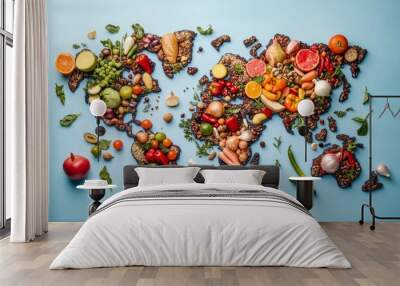 world food day. world vegetable day Wall mural