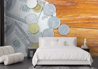 coins and money Wall mural