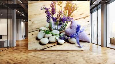 Wellness - Auszeit - Lavendel Wall mural