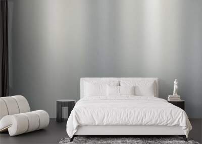 realistic 3d illustration of shiny long metal texture background Wall mural