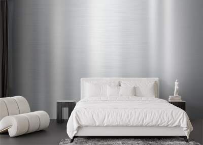 shiny metal background texture Wall mural