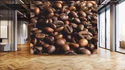 coffee beans background Wall mural