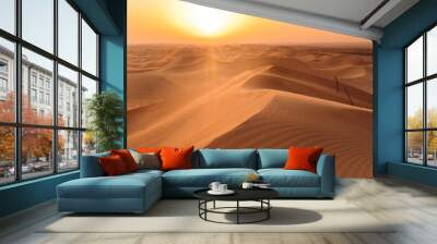 Al Khatim Desert Abu Dhabi Wall mural