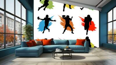 american football Wall mural